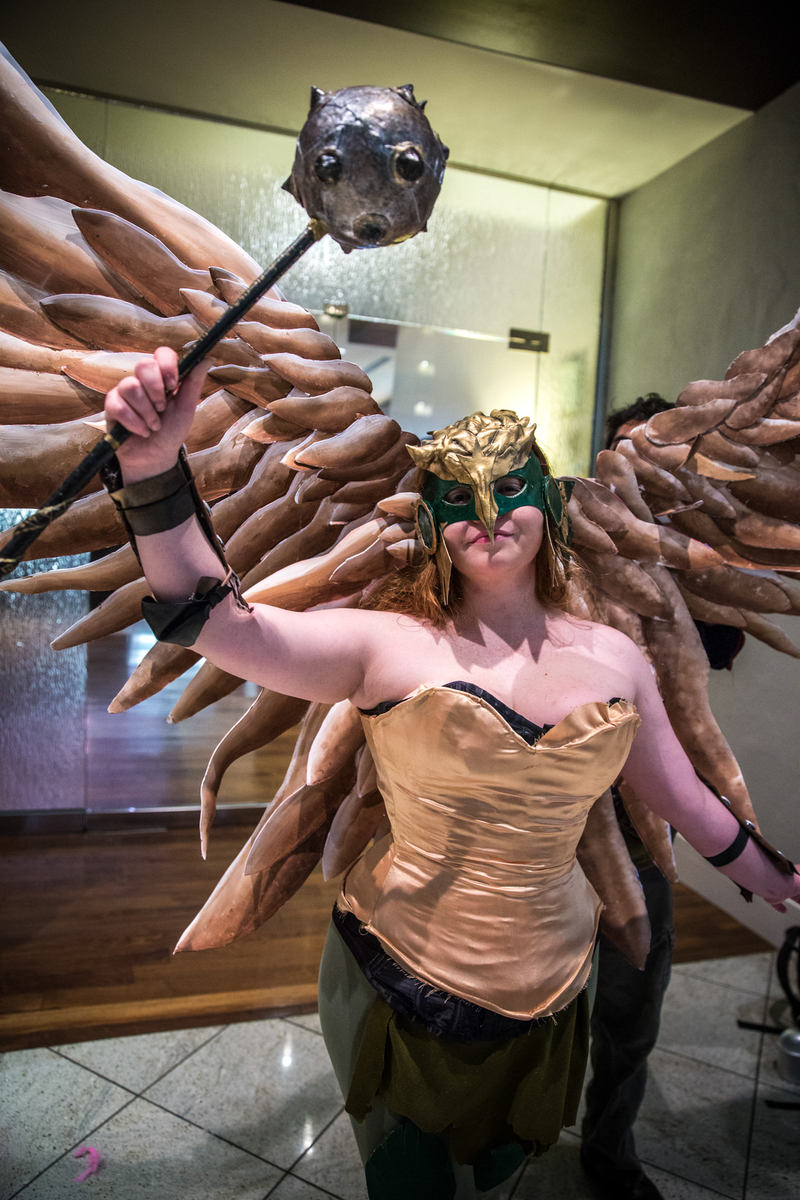 Illustration for article titled Dragon Con Day 4: No Sleep, Sore Feet, and Still Going With Great Costumes